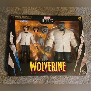 Hasbro Marvel Legends Series WOLVERINE *50th Anniversary* W/ Joe Foxit